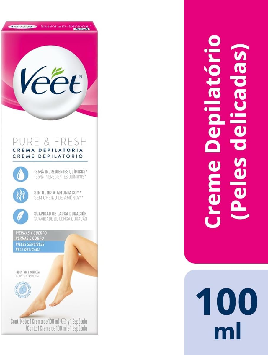 Creme Depilatório Veet - Pure & Fresh 100ml